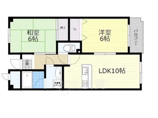 コートハウス神田【3階】の間取り