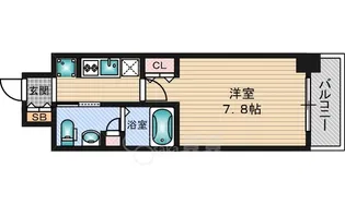 エステムコート新大阪6エキスプレイス【11階】の間取り