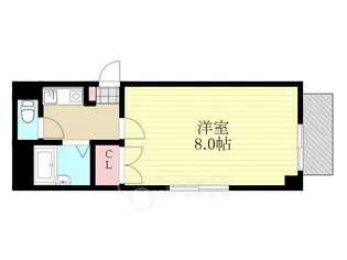 セントラル淀川【2階】の間取り