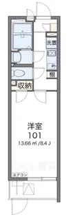 クレイノ輝き【3階】の間取り