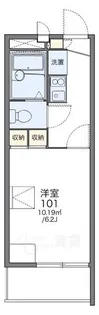 1Kの間取り画像