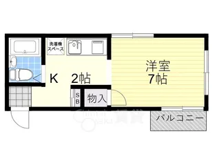 CASA曽根【3階】の間取り
