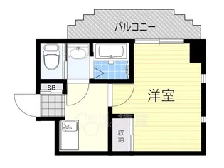 大阪府大阪市西淀川区姫里3丁目【マンション】の間取り