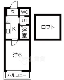 大阪府吹田市千里山西5丁目【アパート】の間取り