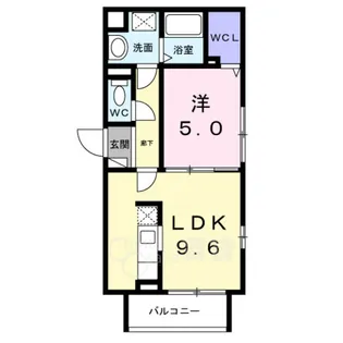 ブリリアンス【2階】の間取り
