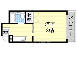 プレアール箕面粟生【3階】の間取り