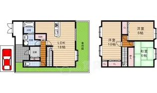 3LDKの間取り画像