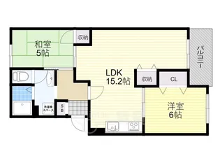 セラーフヒル【1階】の間取り
