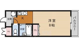 メルベーユ【1階】の間取り