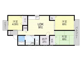 サニーハウス【2階】の間取り