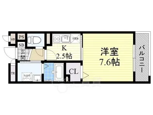 セトル壱番館【1階】の間取り