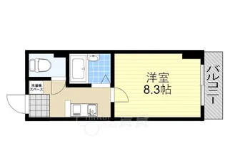 グリーンビュー田川【1階】の間取り