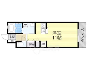 チャローアイト【2階】の間取り