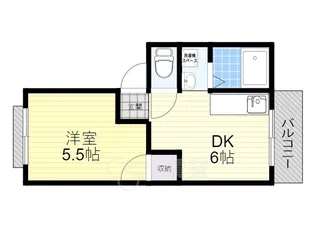 アーバンハイツ白島 A棟【1階】の間取り