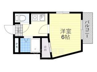 ハイツハラヤマ【3階】の間取り