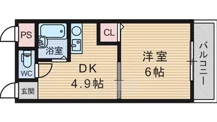 FUNFACTORY千里山【304号室】の間取り