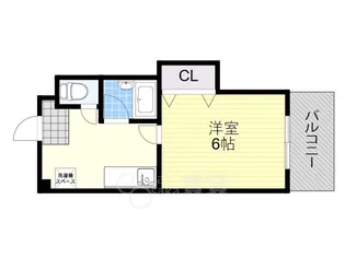 ハイツOKANO【1階】の間取り