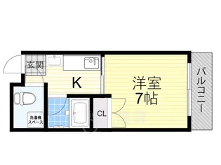 INOVE上山手【1階】の間取り