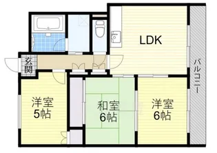 エクセレント都1【3階】の間取り