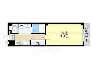 大阪府池田市石橋1丁目【マンション】の間取り
