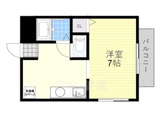 ルミエール円山【1階】の間取り