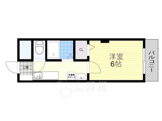 イーズ南春日丘【1階】の間取り