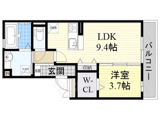 EXPO Garden【2階】の間取り