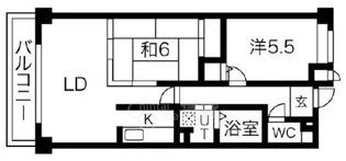 グランシャリオ【2階】の間取り