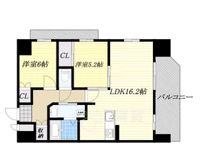サクラリアヨシナガ【5階】の間取り