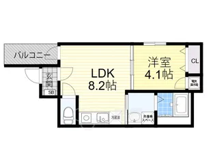FDS吹田1番館【2階】の間取り