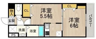 2Kの間取り画像