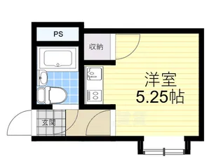 ルネ牧落【2階】の間取り