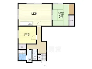 アゼリアコート【1階】の間取り