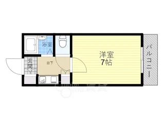 ビスタ江坂【4階】の間取り