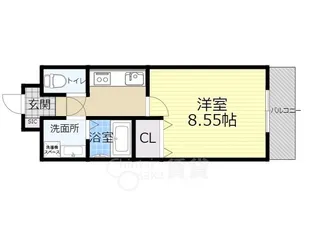 カサルテ吹田青葉丘【2階】の間取り