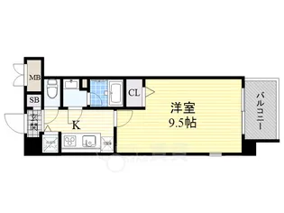 ソレアードN【2階】の間取り