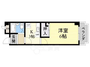 ブライトンヒルズ箕面【1階】の間取り