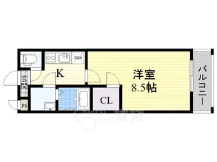 フジパレス吹田ウエスト2番館【3階】の間取り