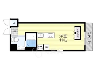 cosmo life katayama【5階】の間取り