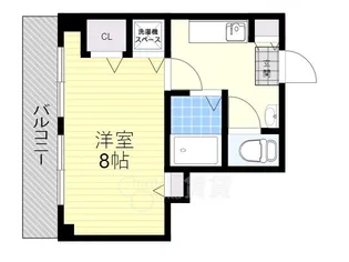 イーズ南春日丘【5階】の間取り