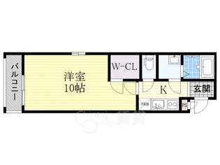 フジパレス吹田ウエストⅢ番館【3階】の間取り