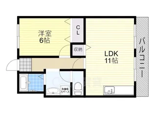 メゾンときわ【3階】の間取り