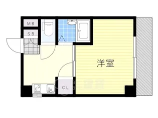 大阪府吹田市江の木町【マンション】の間取り