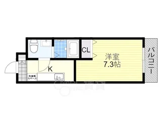 大阪府吹田市垂水町1丁目【マンション】の間取り