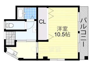 ミネレジデンス(旧マンションかわにし)【4階】の間取り