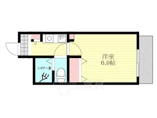 シティハイツ下新庄【1階】の間取り