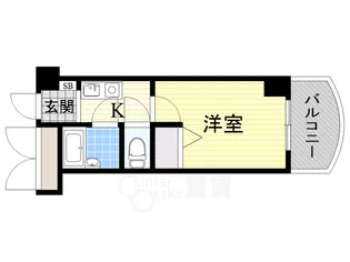 ノルデンハイム豊里【2階】の間取り