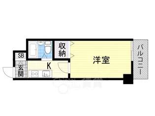 ノルデンハイム上新庄【3階】の間取り