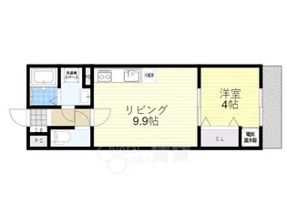 ファインレジデンシア【1階】の間取り