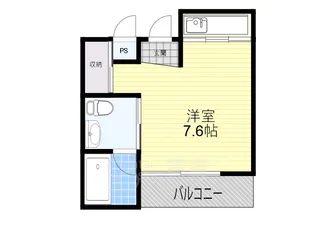 アヴェニール千里丘【2階】の間取り